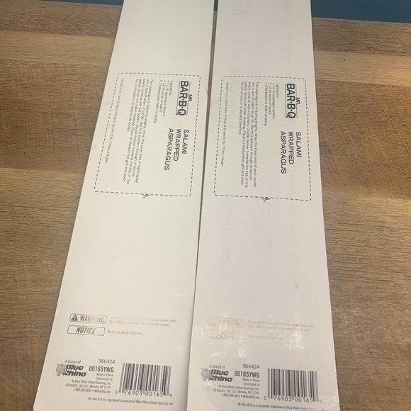 1 Lot of 2 ~MR BAR-B-Q 15'' SKEWERS~Chrome plated - Picture 2 of 2